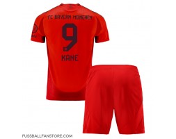 Bayern Munich Harry Kane #9 Replik Heimtrikot Kinder 2024-25 Kurzarm (+ Kurze Hosen)